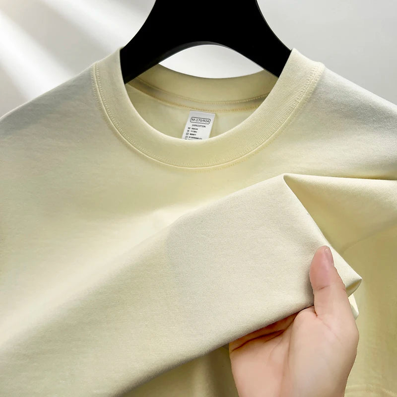 High quality cotton short sleeve men's T-shirt