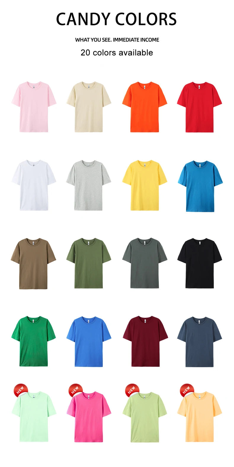 GOTTO T-Shirts Casual Summer Tops