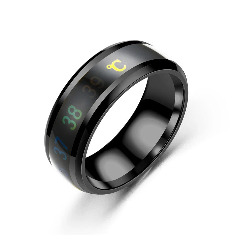 Smart temperature ring