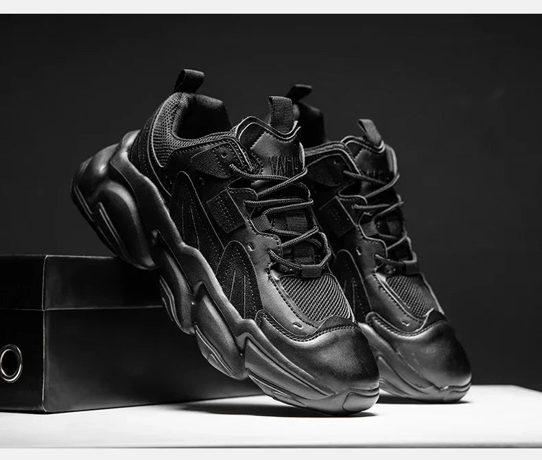 Men's Sneakers Hidden Heels Elevator