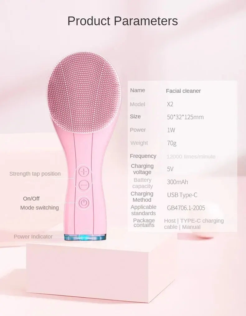 Sonic Facial Cleansing Brush