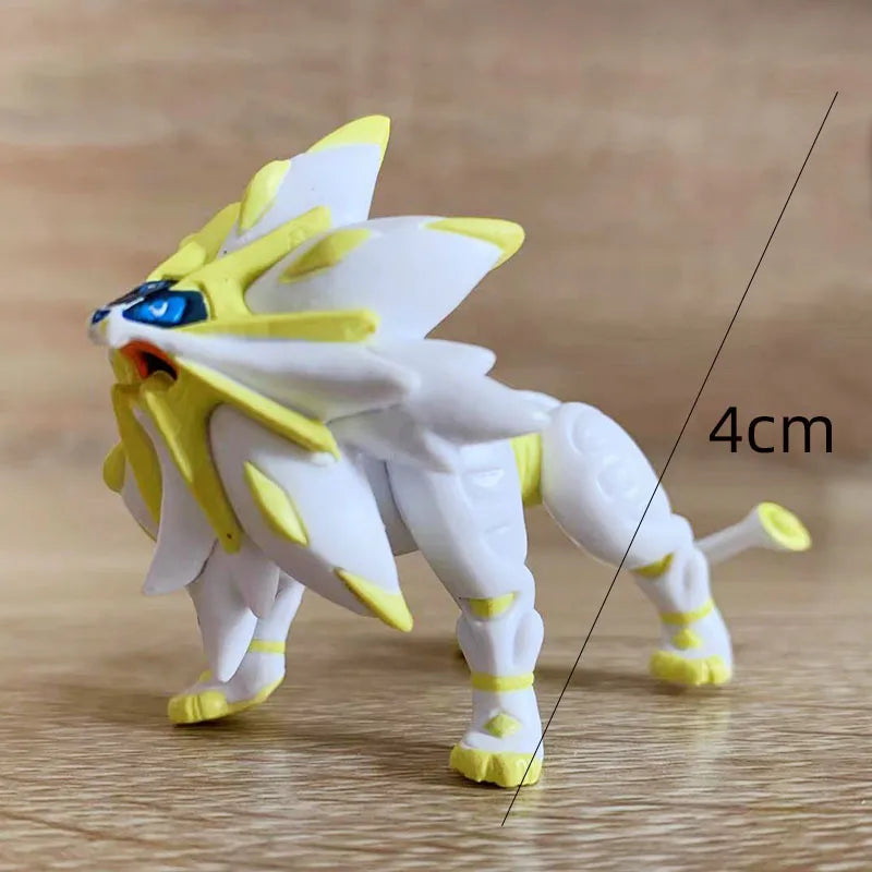 Pokemon Kyogre Groudon Solgaleo Eevee Anime Action Toy Figures Doll Model Colletion Toys For Children