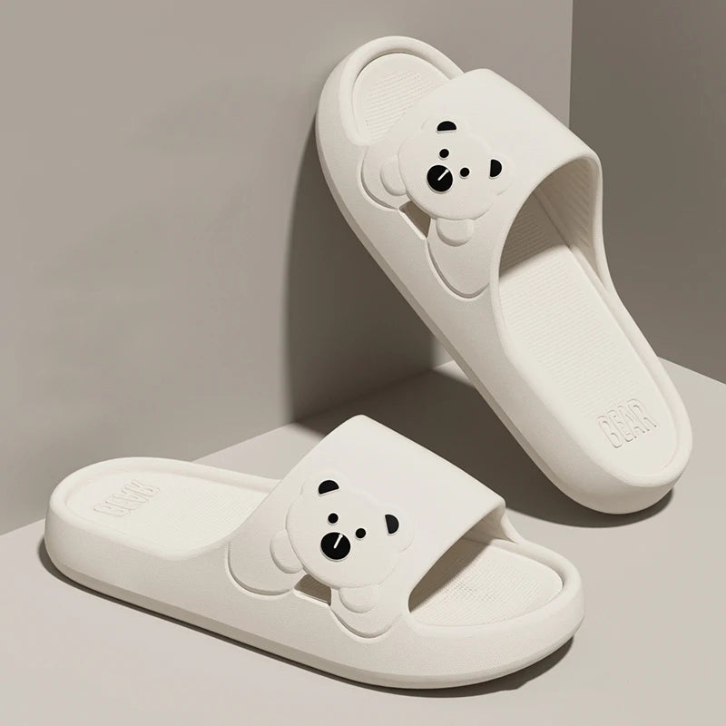 Cartoon Bear Indoor Slippers