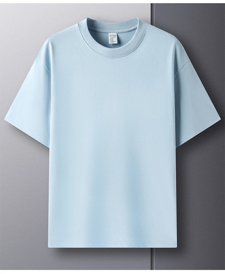High quality cotton short sleeve men's T-shirt