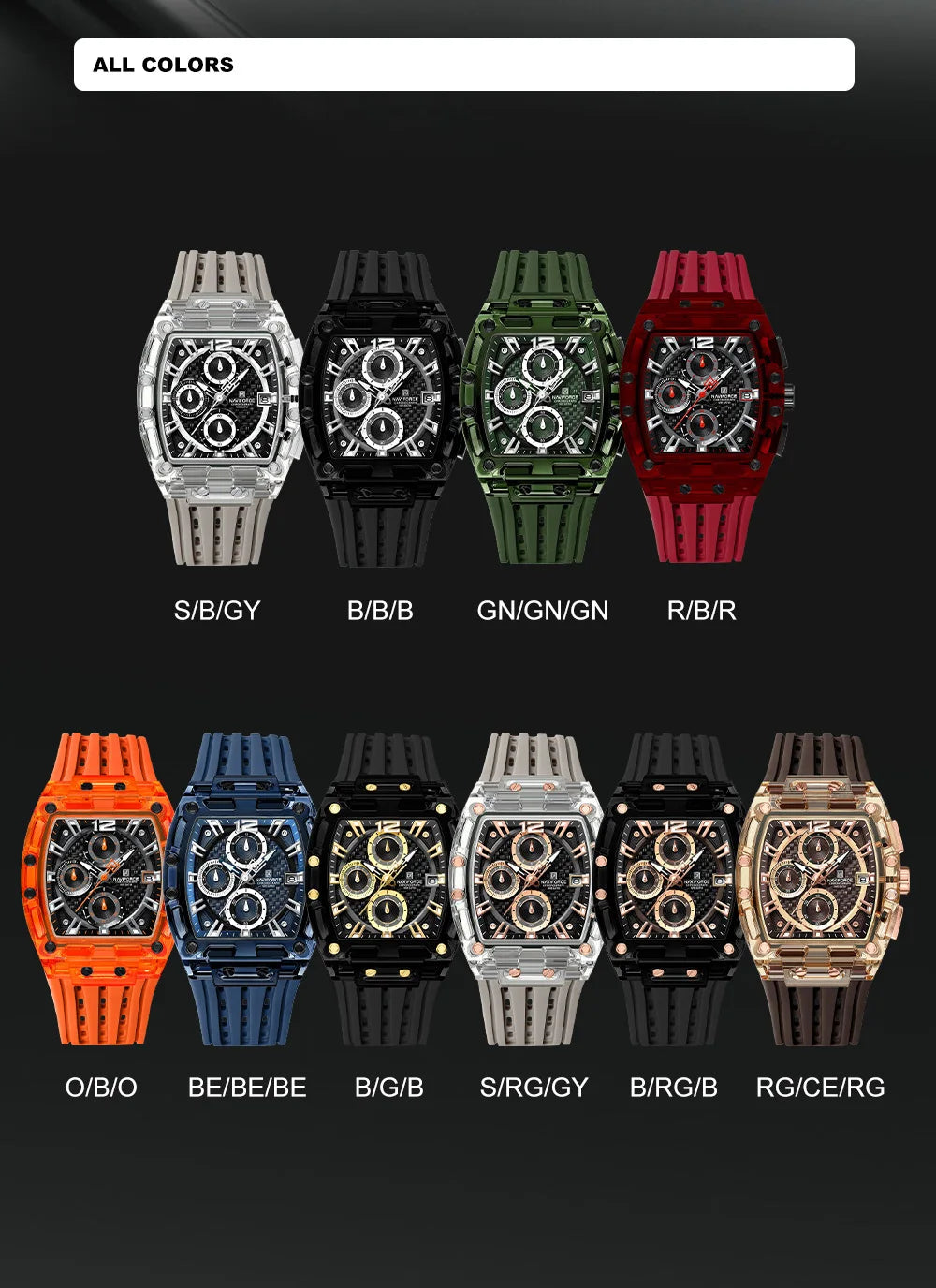 GOTTO Fashion watch