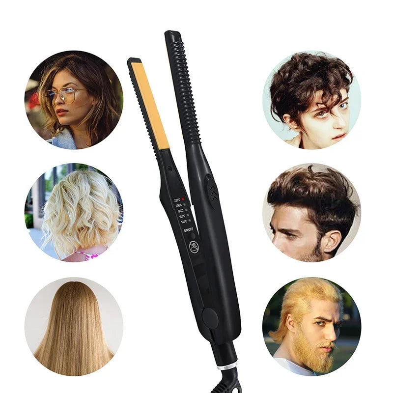 Mini Hair Straightener 2-in-1