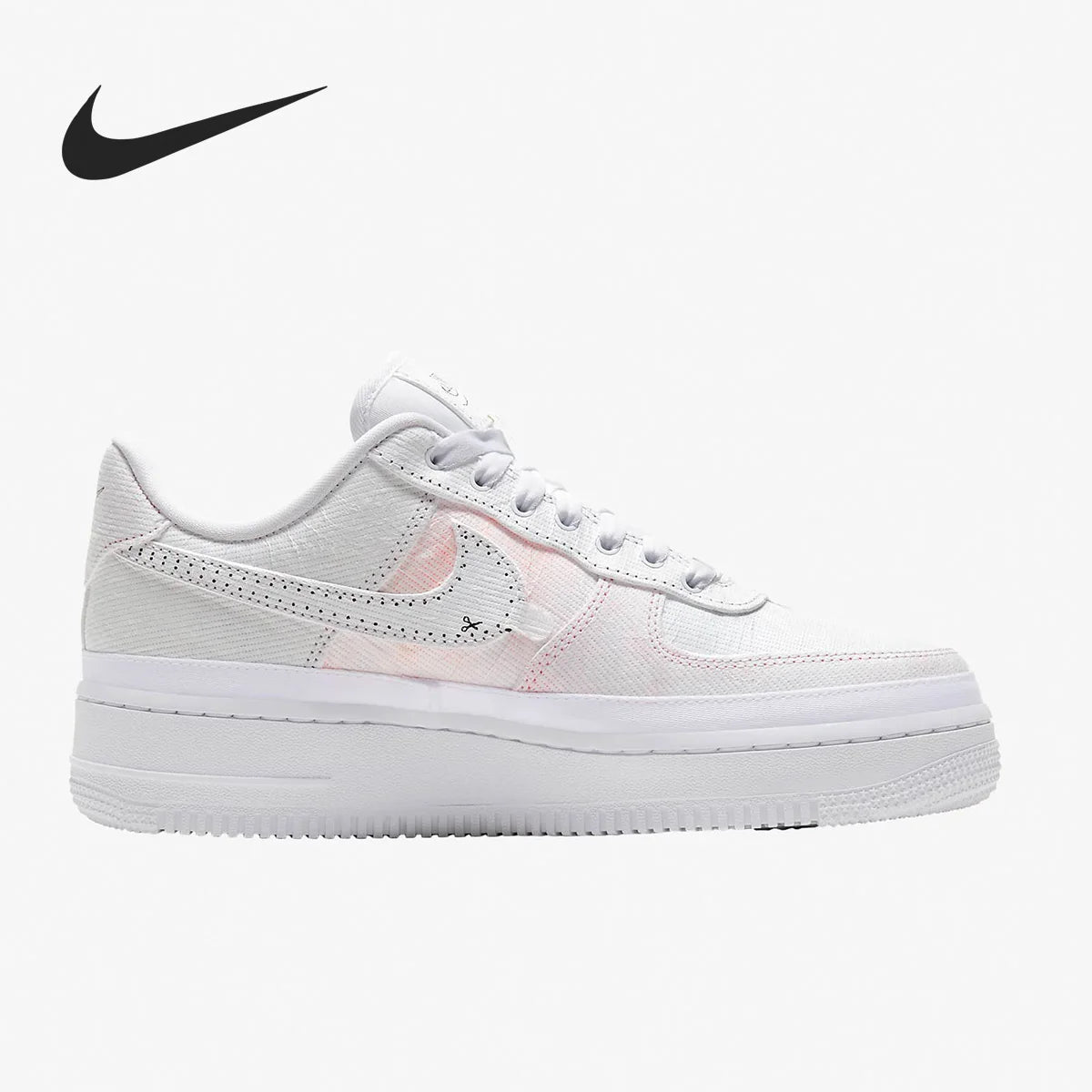 Nike genuine AIR FORCE 1 women's cushioned classic sports and leisure shoe CJ1650-100