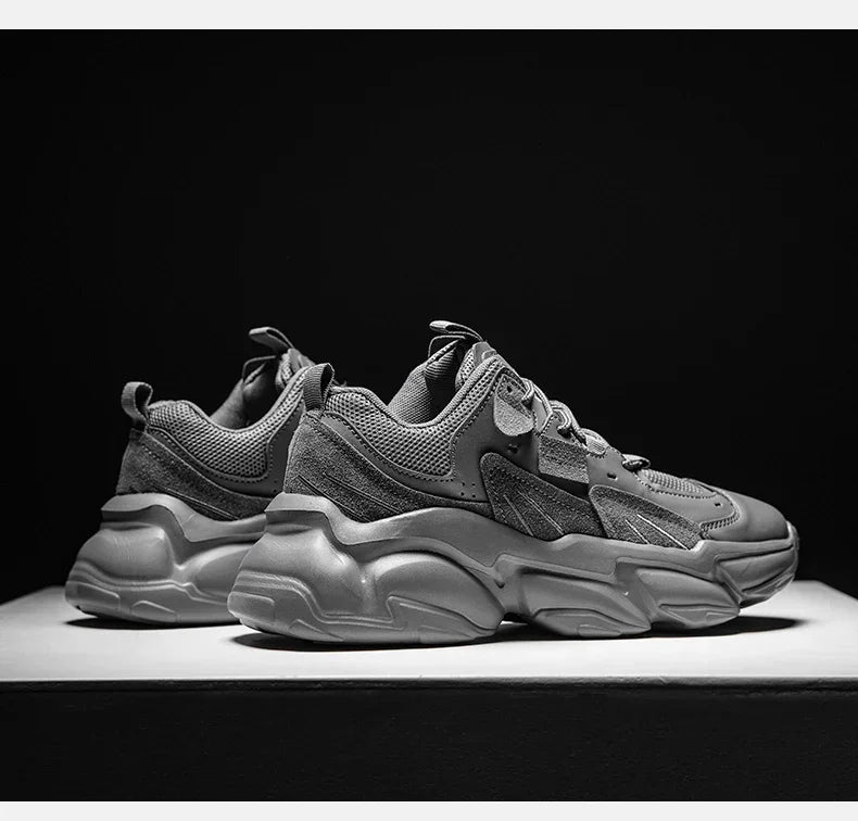Men's Sneakers Hidden Heels Elevator