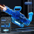 Auto Gatling Water Cannon Rotating High-Pressure Large Capacity Gatling Water Gun Toy Adults Outdoor Summer Fun Play Kid Gifts