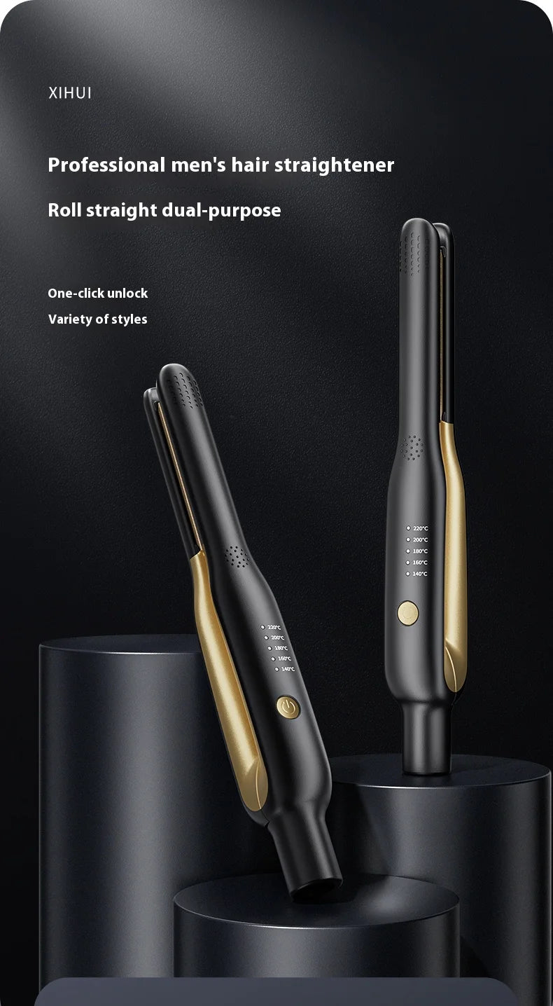 Mini Travel  Hair Straightener 2-in-1