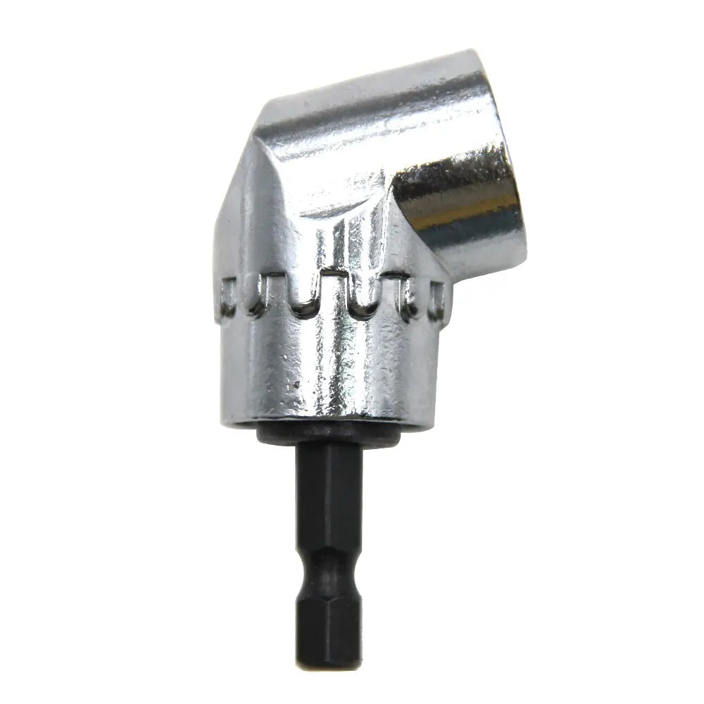 105 Degree Corner Drill Attachment Right Angle Screwdriver Adapter For Tight Space Work Electric Tool Extension Socket Hex Shank