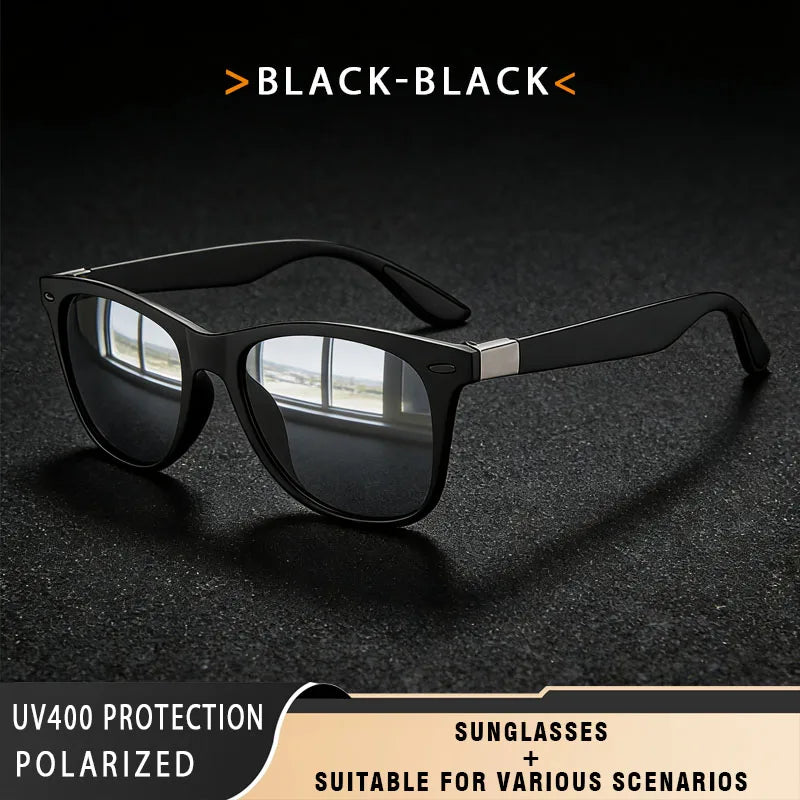 TANGOWO Polarized Retro Sunglasses Men Women Vintage Brand Design Sun Glasses Fashion Sports Driver Shades UV400 Oculos De Sol