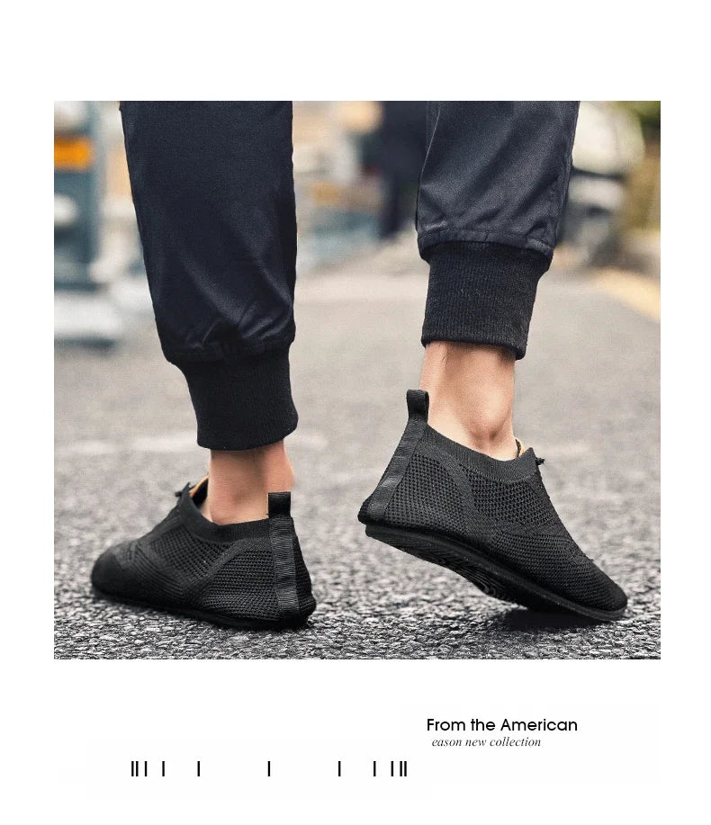 Men Mesh Breathable Slippers