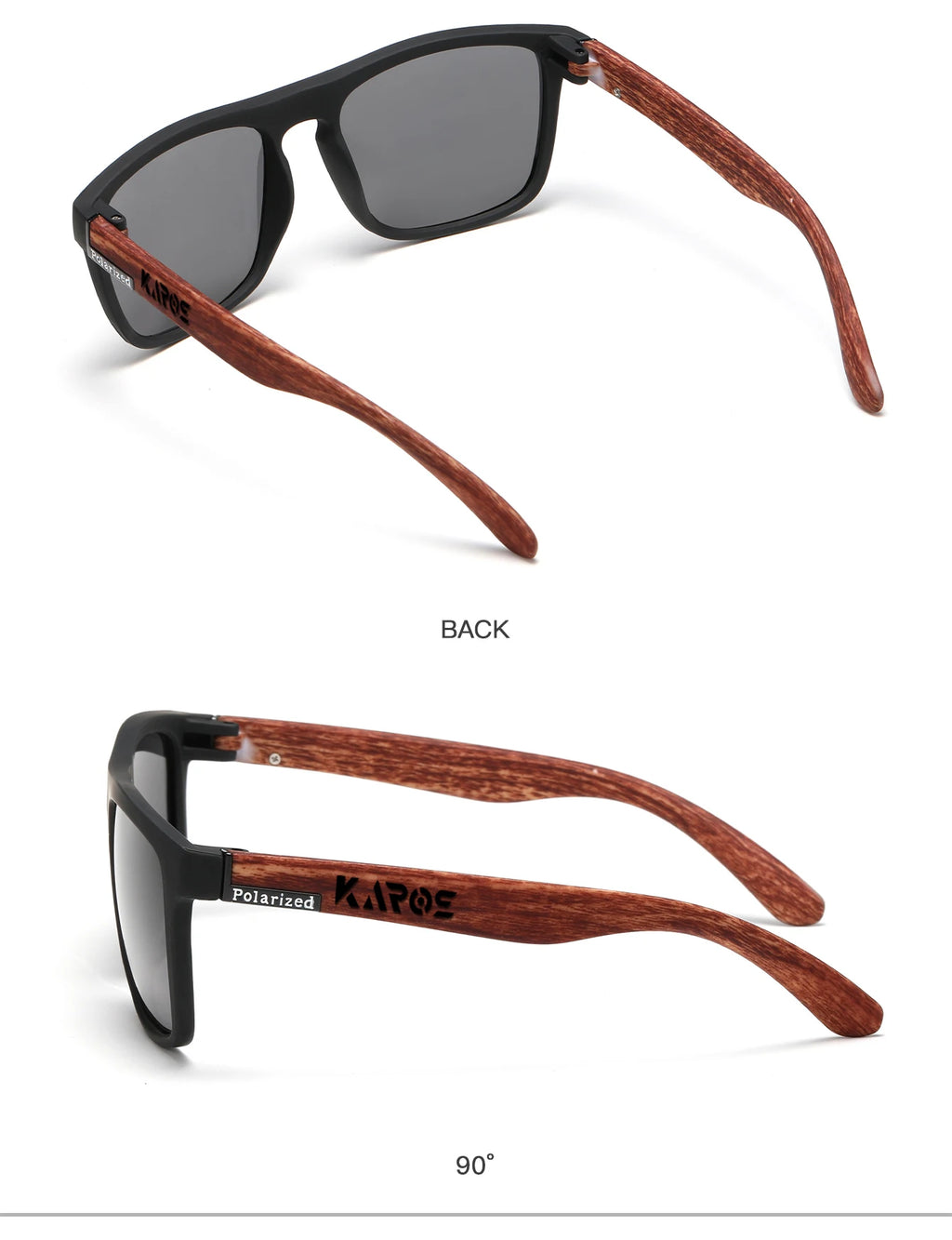 KAROS Polarized Sunglasses Unisex Car Driver Anti-Glare Goggles Outdoor for travel fishing beach UV400 eyeglasses