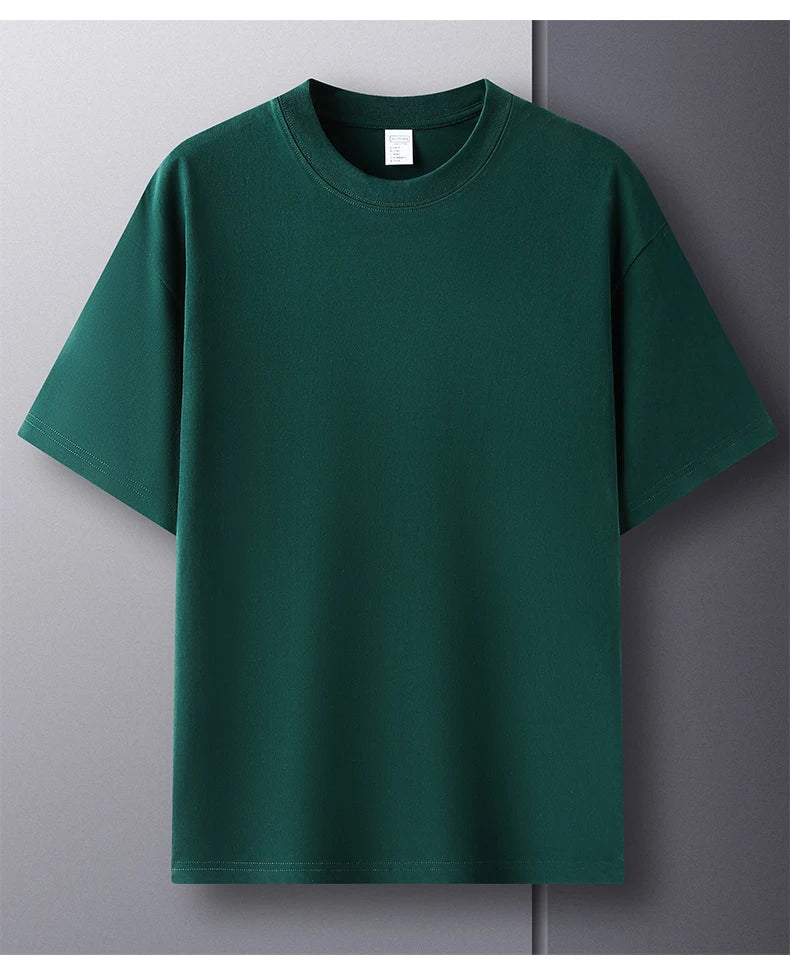 High quality cotton short sleeve men's T-shirt