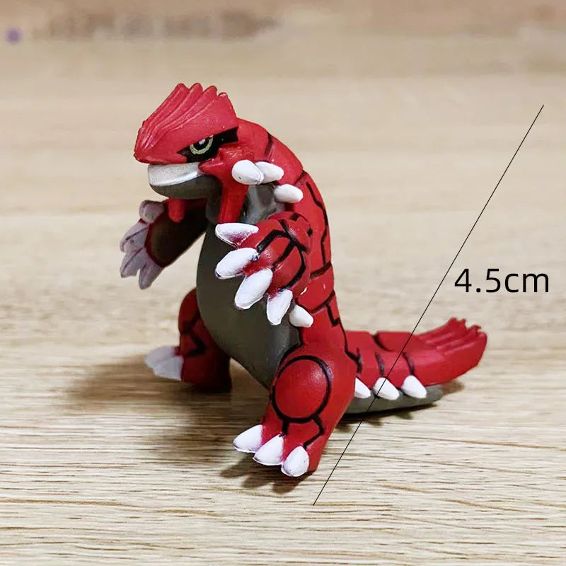 Pokemon Kyogre Groudon Solgaleo Eevee Anime Action Toy Figures Doll Model Colletion Toys For Children