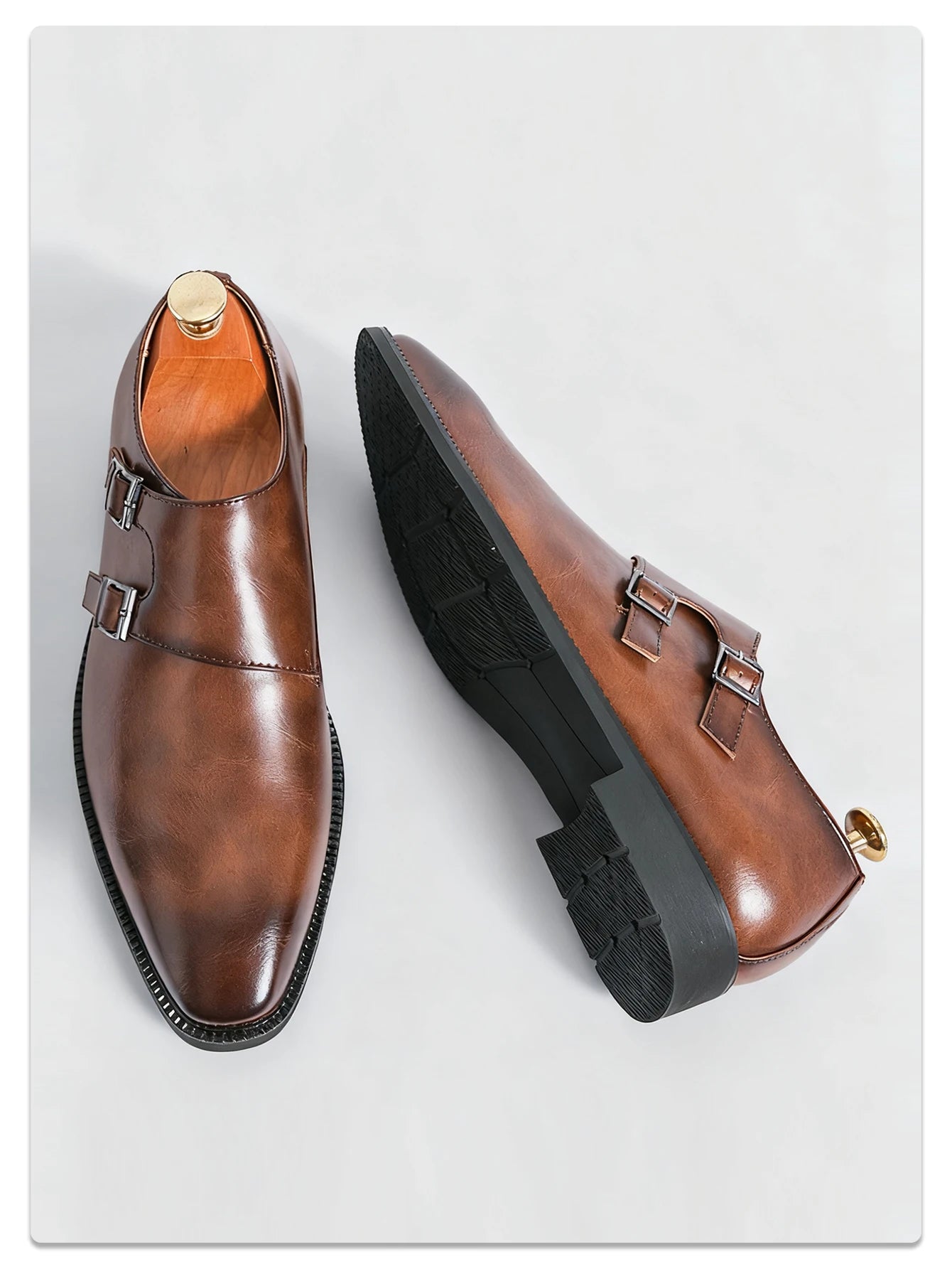 Men's Monk Leather Shoe