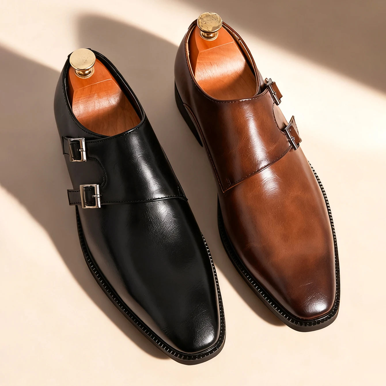 Men's Monk Leather Shoe