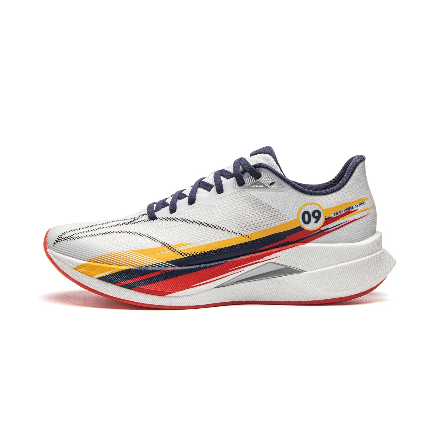 Li-Ning Men's RED HARE 9 PRO Racing Running Shoes BOOM Cushion Rebound Breathable Reflective LiNing Stable Sneakers ARPW001