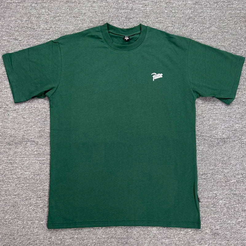 Summer Round Neck Men's Women's Loose Patta Tops New Style High Quality PATTA Short Sleeved T-shirts One Day Ship Out
