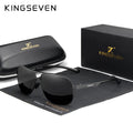 KINGSEVEN Brand Men Sunglasses Polarized Aluminum UV400 Mirror Sun Glasses Women
