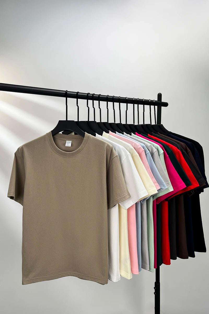 High quality cotton short sleeve men's T-shirt