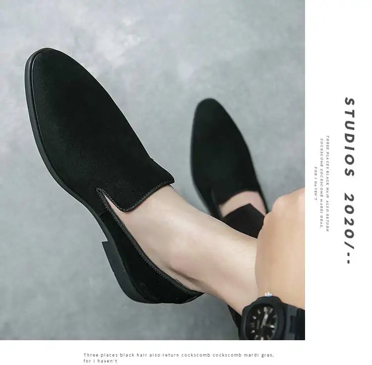 GOTTO velvet loafers