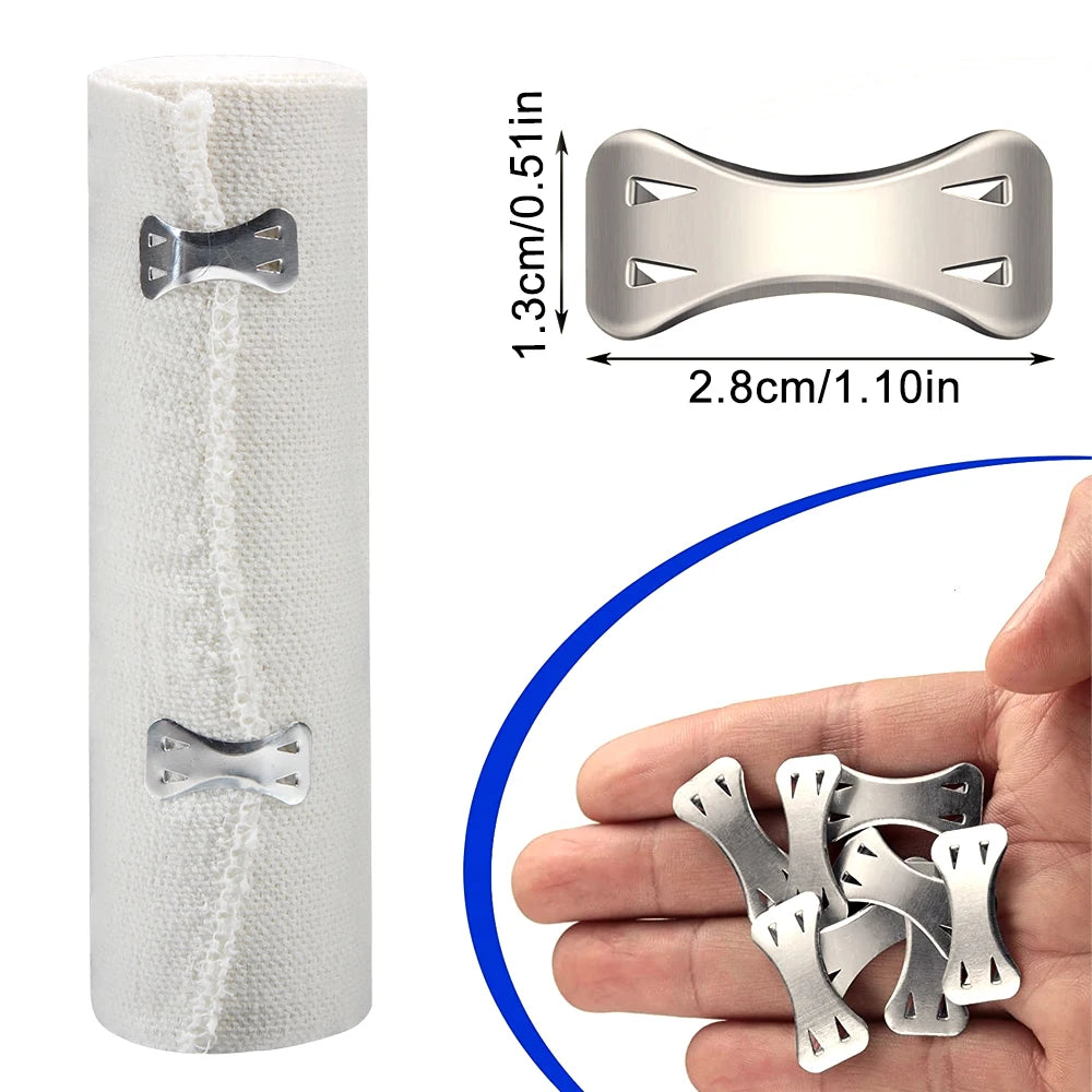 1 Roll Elastic Bandage Wrap,Stretch Compression Bandage Stretches up to 450cm for Sports, Sprains, Calf,  Ankle, Foot