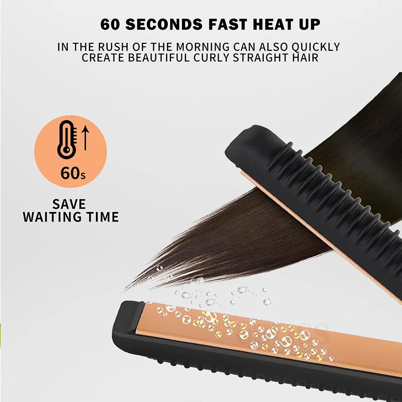 2 in 1 Hair Straightener And Curler