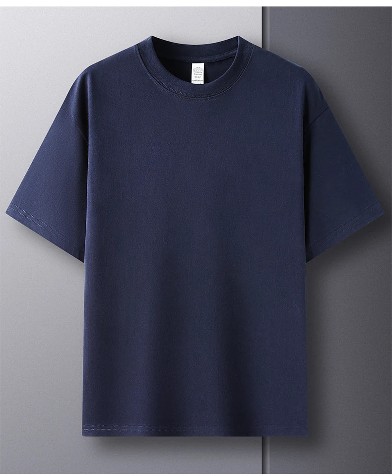 High quality cotton short sleeve men's T-shirt