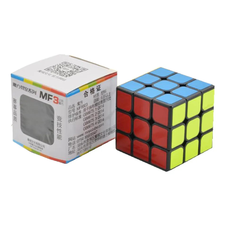MoYu MeiLong 3x3x3 Stickerless Magic Cubes Speed Puzzle Cubo Magico Adult Toys Game Birthday Christmas Gifts For Children