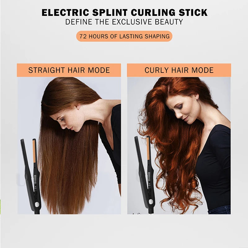 2 in 1 Hair Straightener And Curler