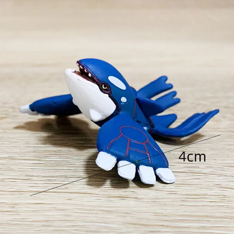 Pokemon Kyogre Groudon Solgaleo Eevee Anime Action Toy Figures Doll Model Colletion Toys For Children