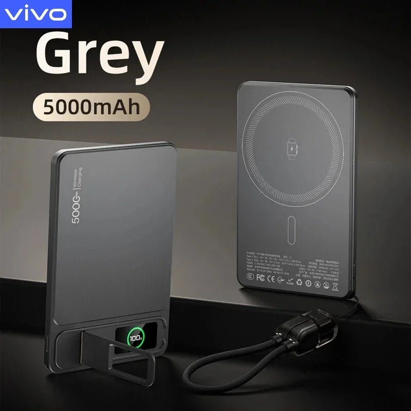 MagSafe,Magnetic Wireless 20W Fast Charging 500000mAh