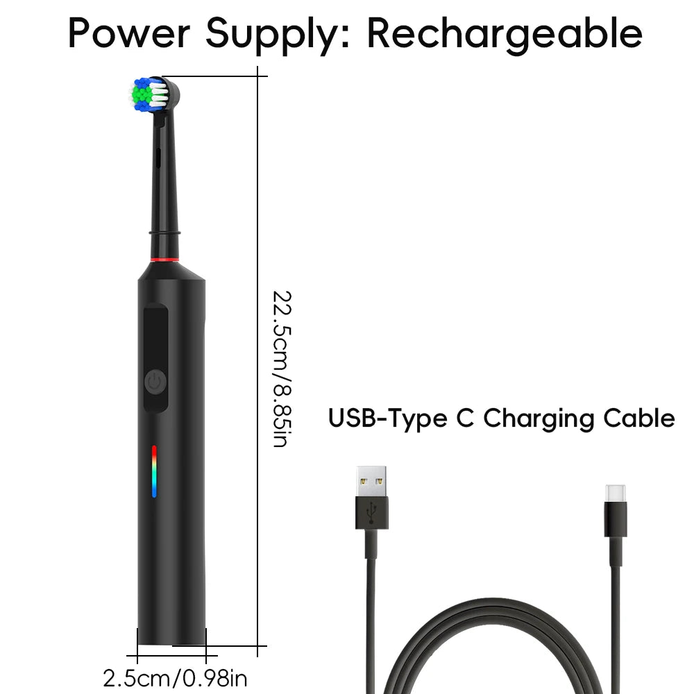 Rotating Electric Toothbrush