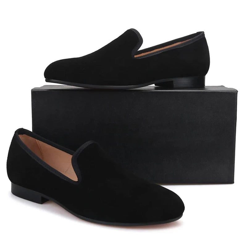 GOTTO velvet loafers