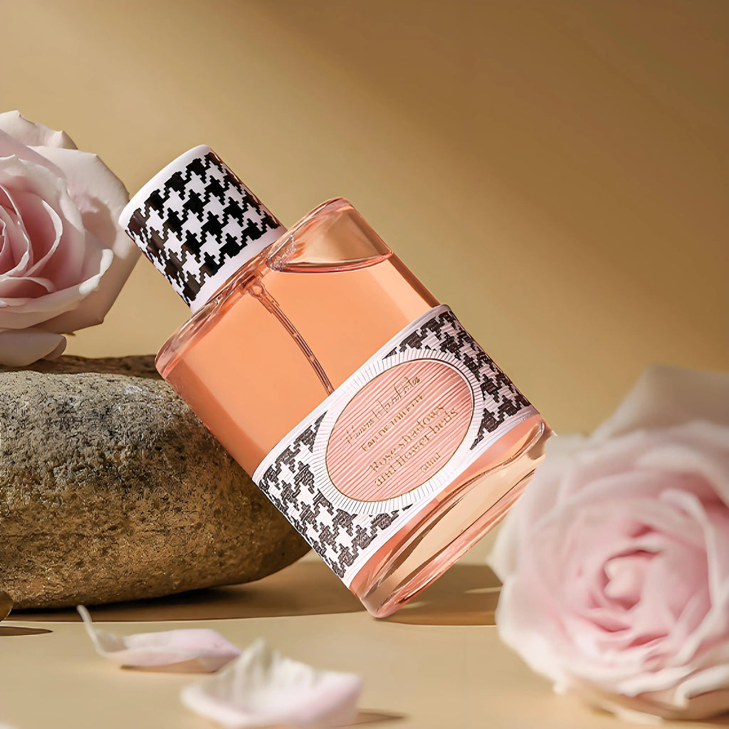 Luxury Jasmine Rose Floral Scent Perfume,Lemon/Vetiver/Musk/Patchouli/Sandalwood/Rosemary Fragrance Mist,Women Eau De Toilette