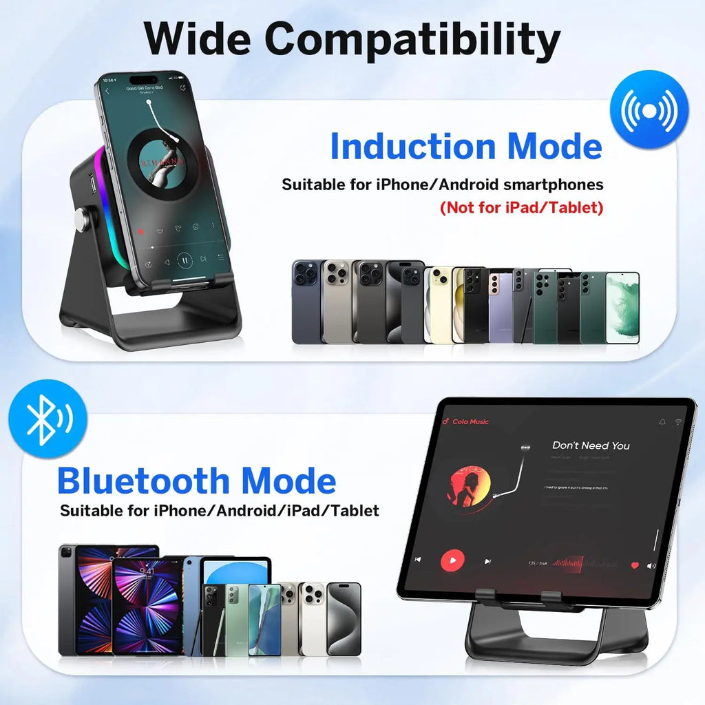 5In1 Bluetooth Speaker Lamp 5000mAh