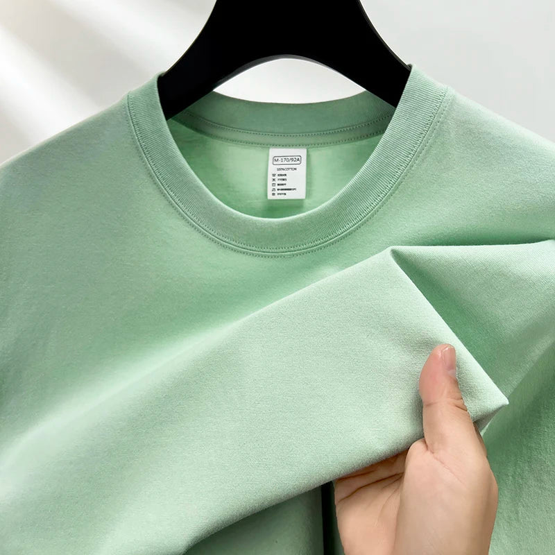 High quality cotton short sleeve men's T-shirt