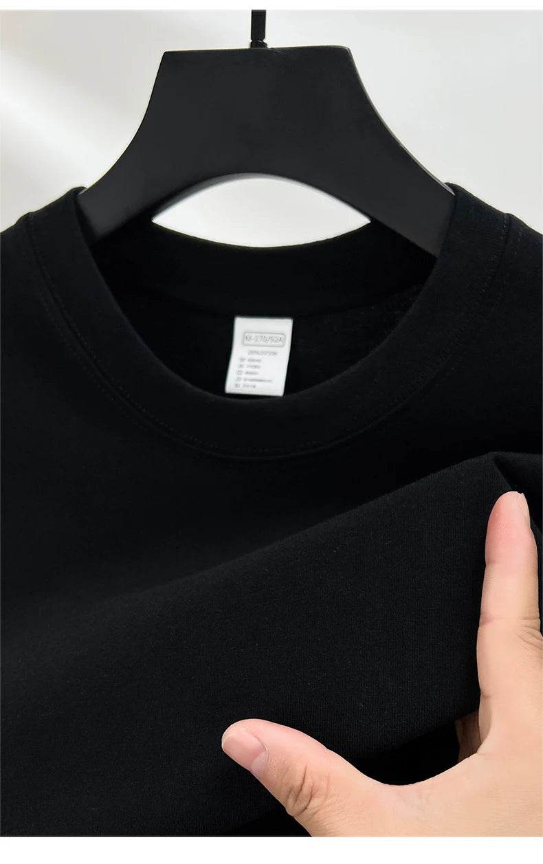 High quality cotton short sleeve men's T-shirt