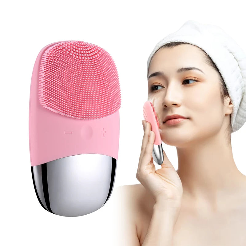 Rechargeable Silicone facial brush