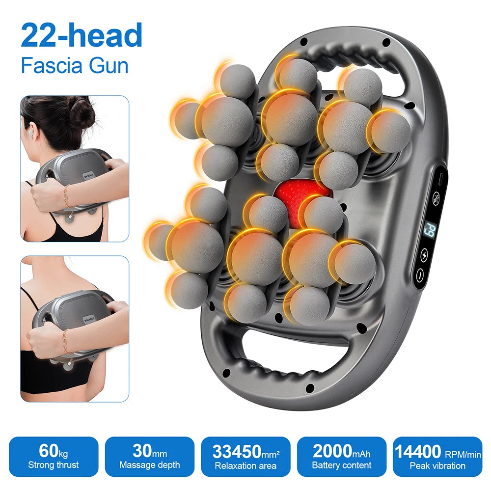 42-Heads Massage Gun
