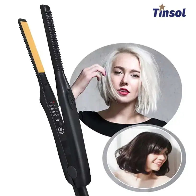 Mini Hair Straightener 2-in-1
