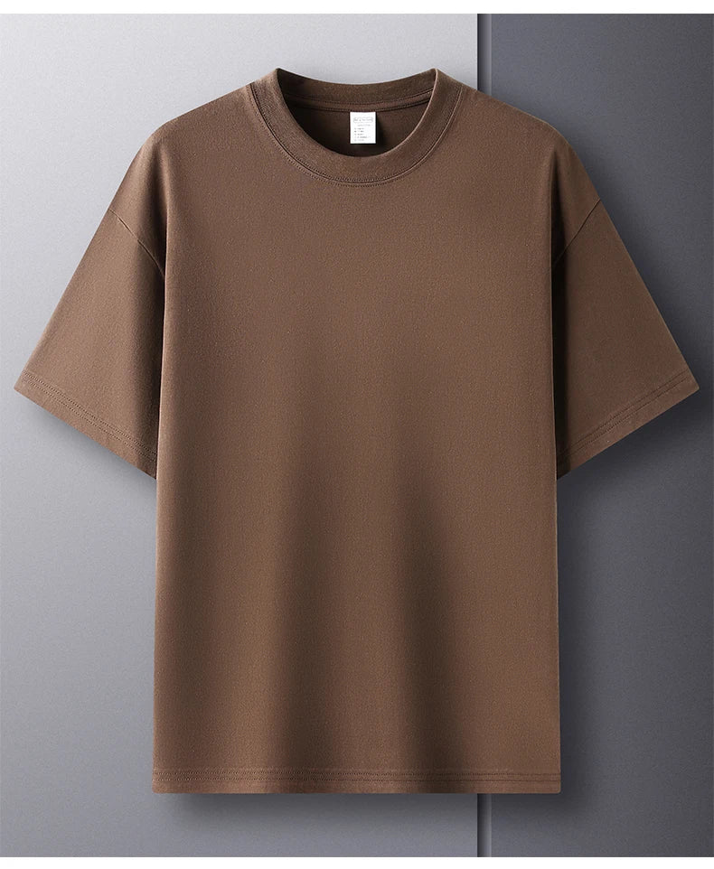 High quality cotton short sleeve men's T-shirt
