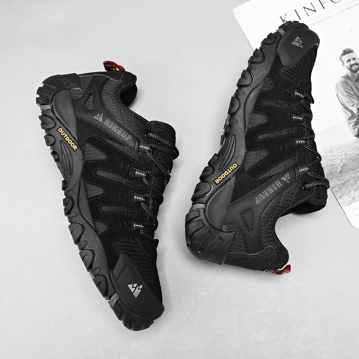 Men Trekking Walking Sneakers