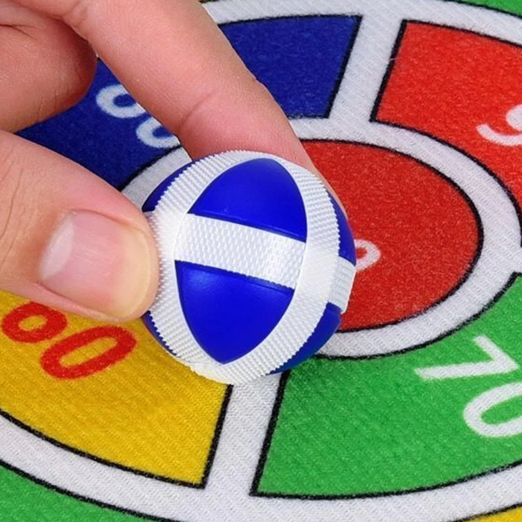 36CM Kids Sticky Ball Dart Board Game Indoor Outdoor Parent Child Interactive Educational Toy Party Favors Gift for Boys Girls
