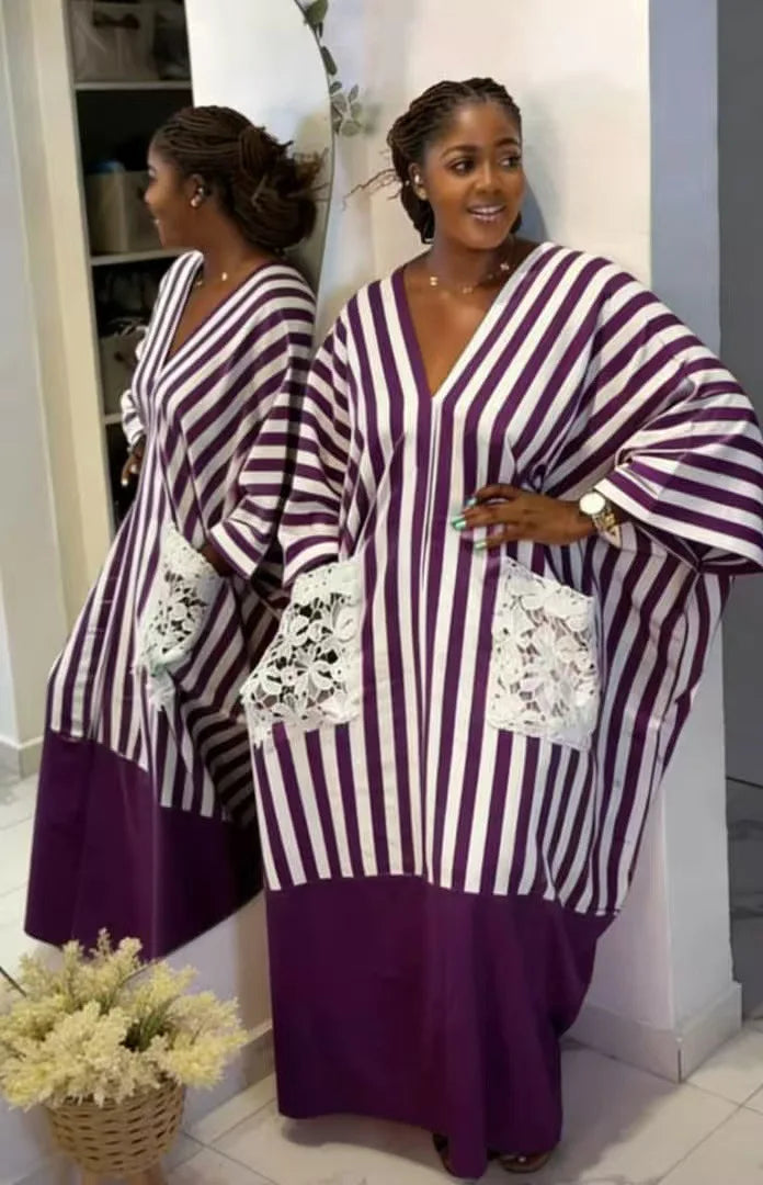 Summer African Polyester Party Evening Long Maxi Dress Kaftan Muslim Abaya Outfits Plus Size Dashiki African Dresses for Women