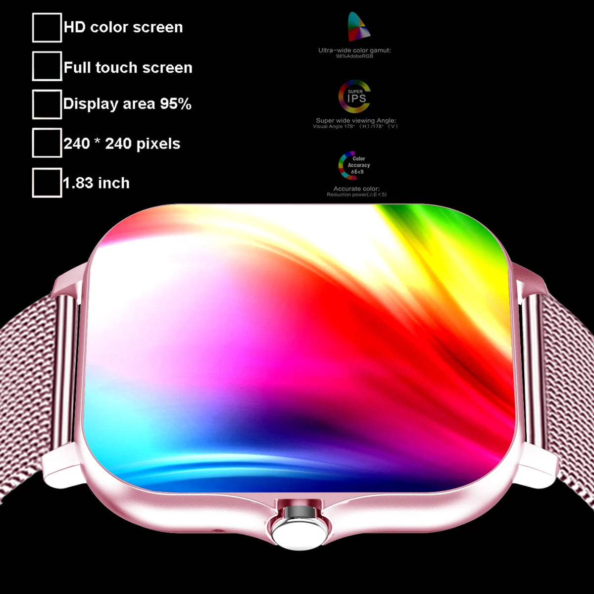 1.83" smart watch
