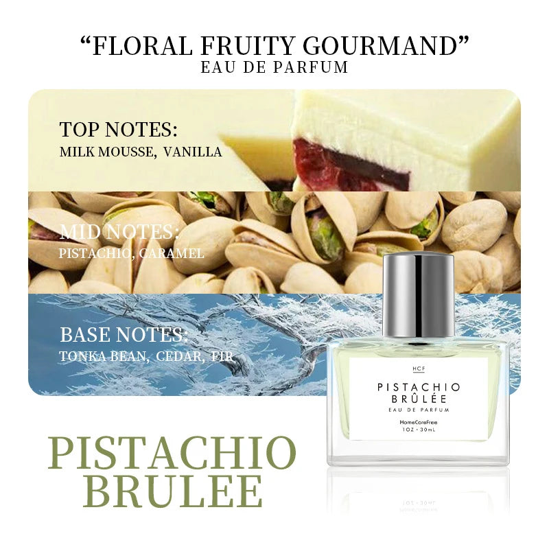 Caramel Pistachio Coconut Milk Perfume French High-end Charm Unisex Fragrance Spray Fresh Lasting Creamy Vanilla Eau De Toilette
