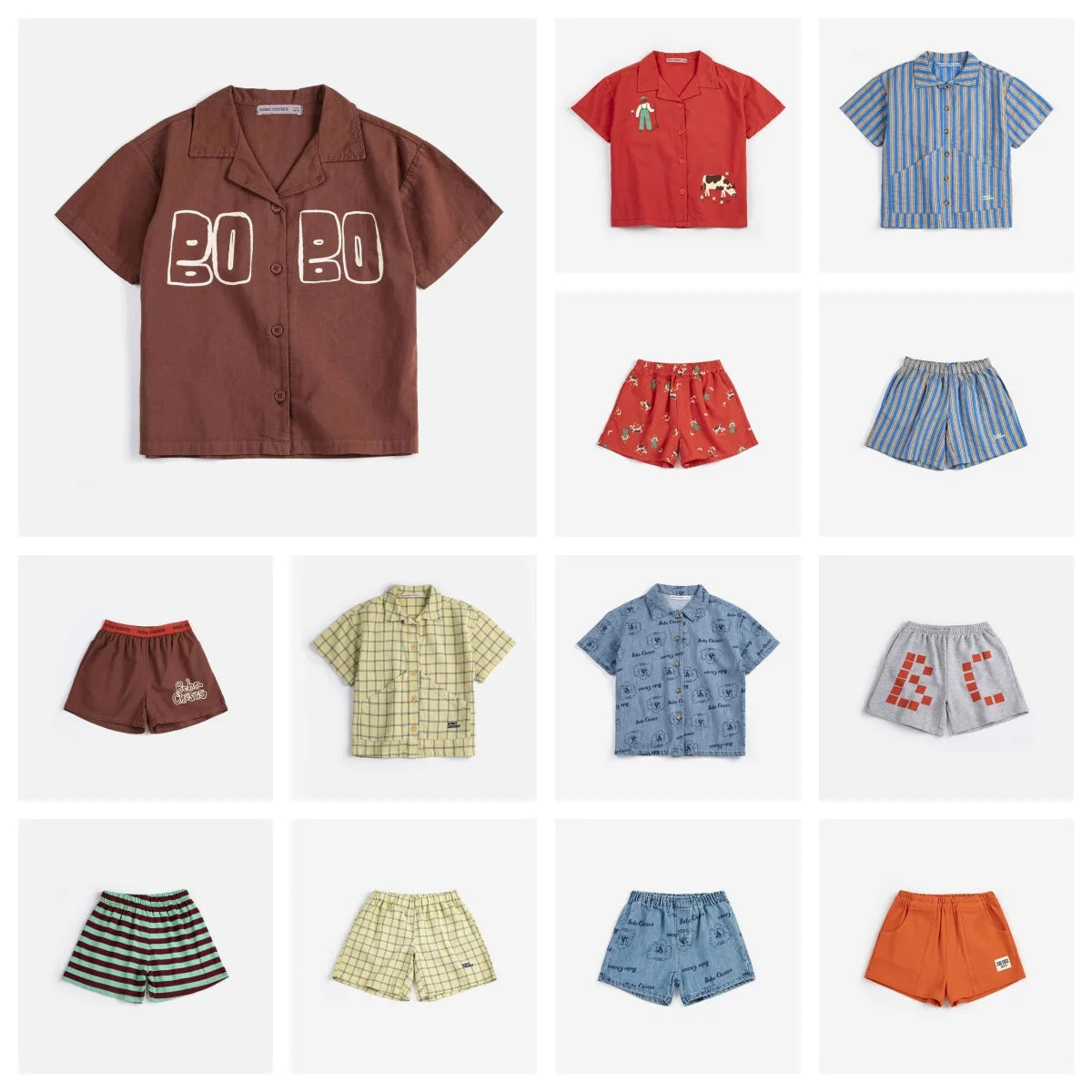 2026 Kids T Shirt Stitch Children's Clothing Sweatshirt Children Clothes Child Short Sleeves Top And Short Pant Set For Toddlers